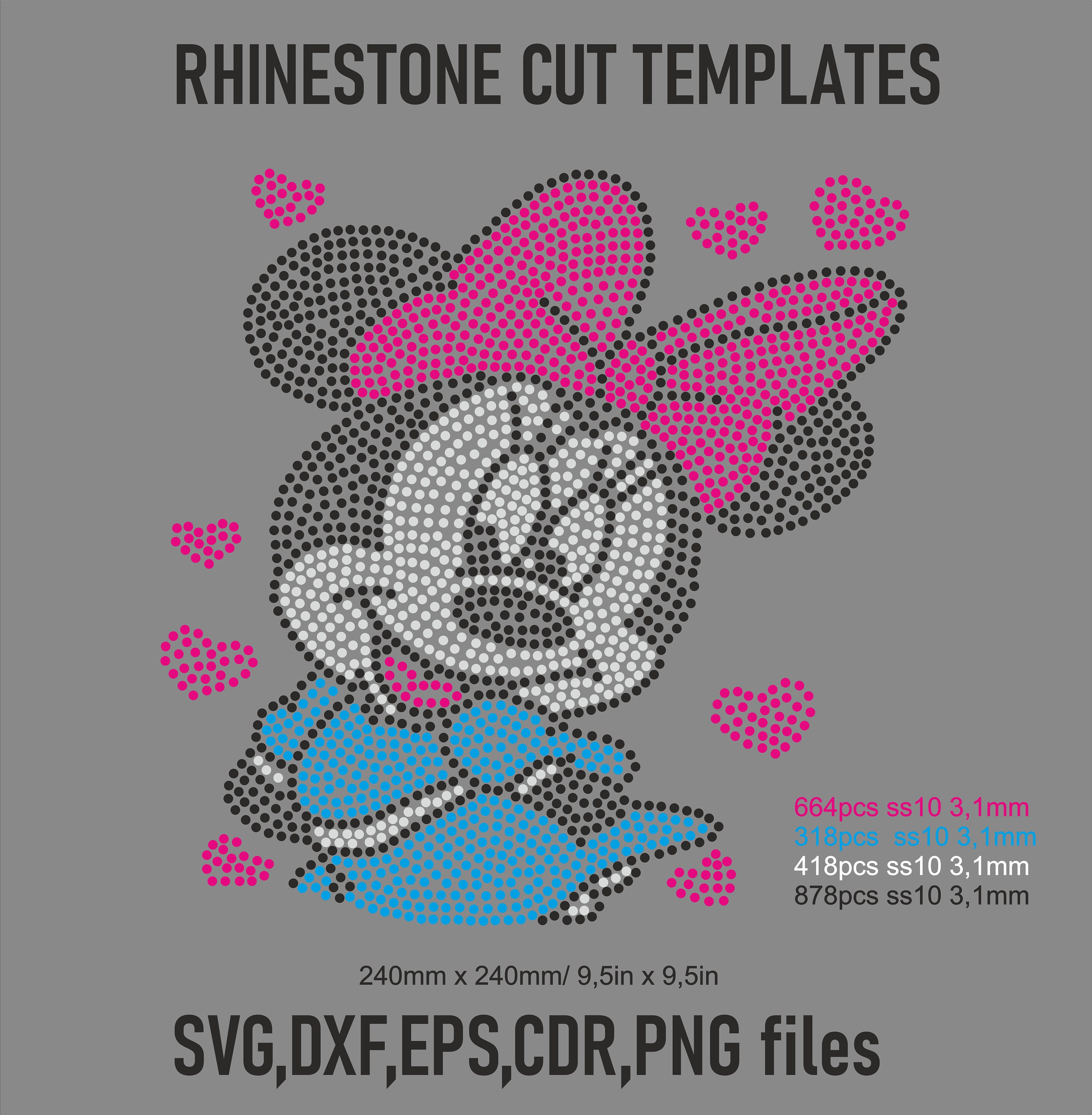 Minnie Mouse Designer LOUIS VUITTON Pattern SVG Sticker Silhouette Cameo  Cricut Cut File Clipart 
