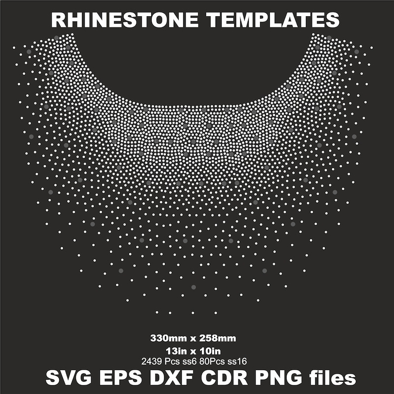 Rhinestone Template - Etsy