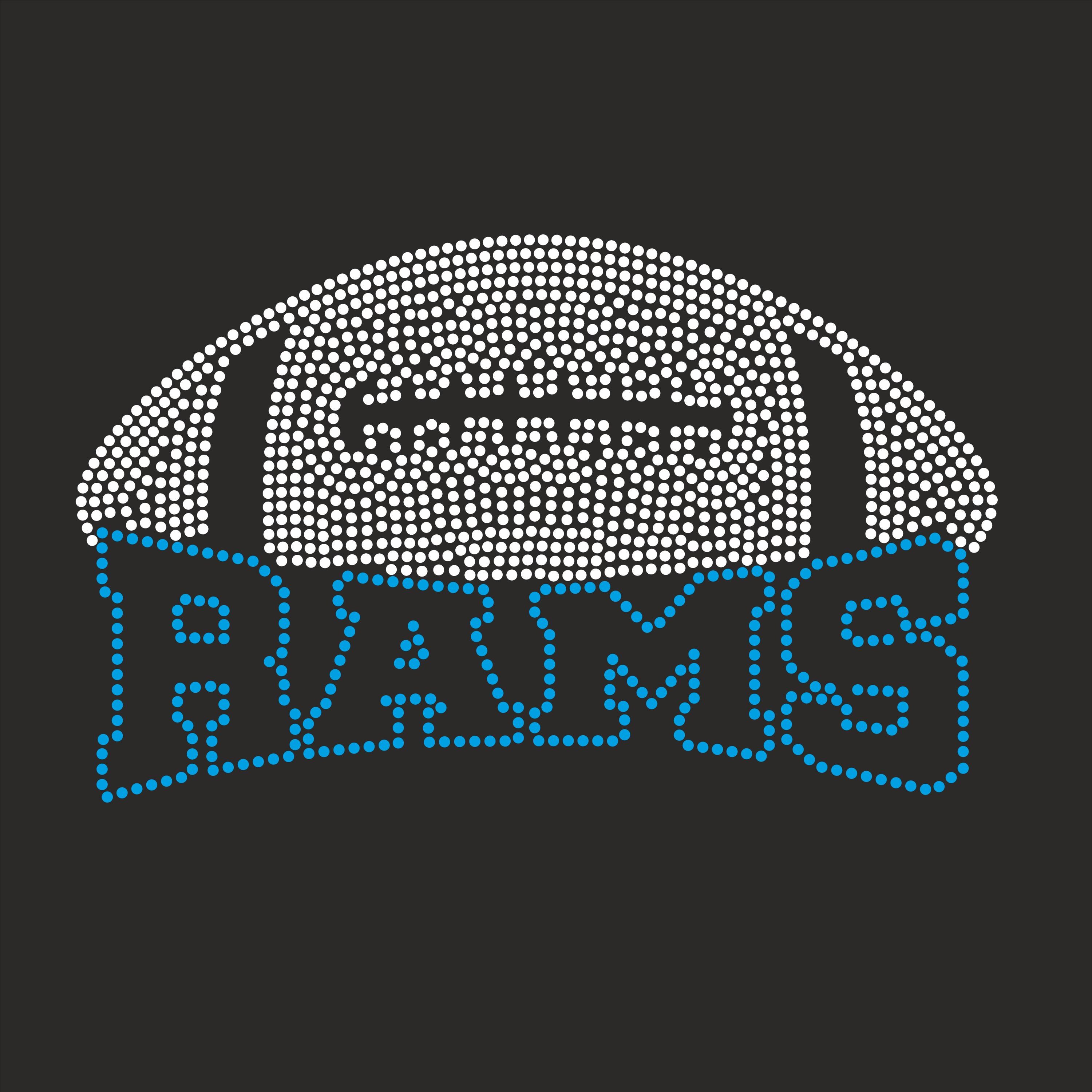 Rams Cheer Rhinestone Template,svg Rams Football Ss10 Rhinestone Rams ...