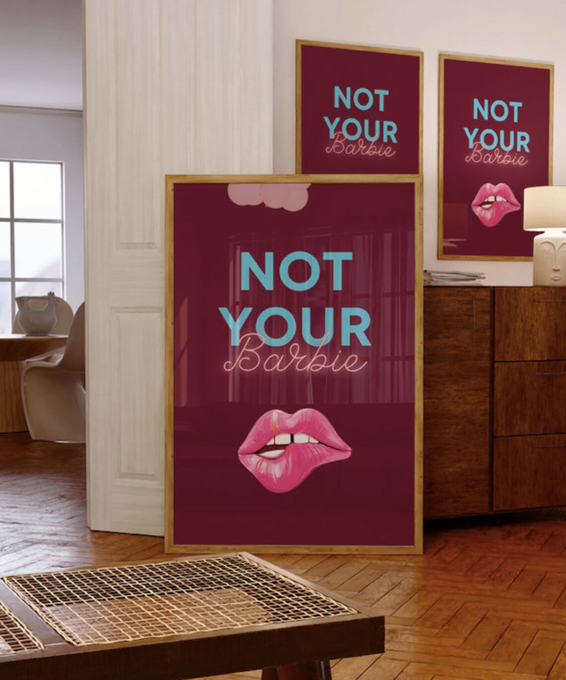 Barbie Poster Digital Download Barbie Printable Poster Not - Etsy