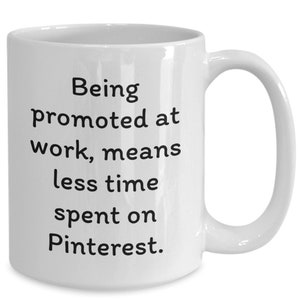 Job promotion, new job, teachers gift, headteachers gift, boss, manager, colleague gift, friend, congrats, funny,