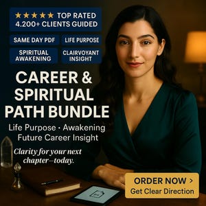 Career & Spiritual Path Psychic Reading – Life Purpose - Future Career Coaching PDF