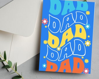 Karte zum Vatertag Lustige Karte zum Vatertag Geschenk zum Vatertag Geschenk für Ihn Lustige Vatertagsgeschenk Grußkarte Punny Karte