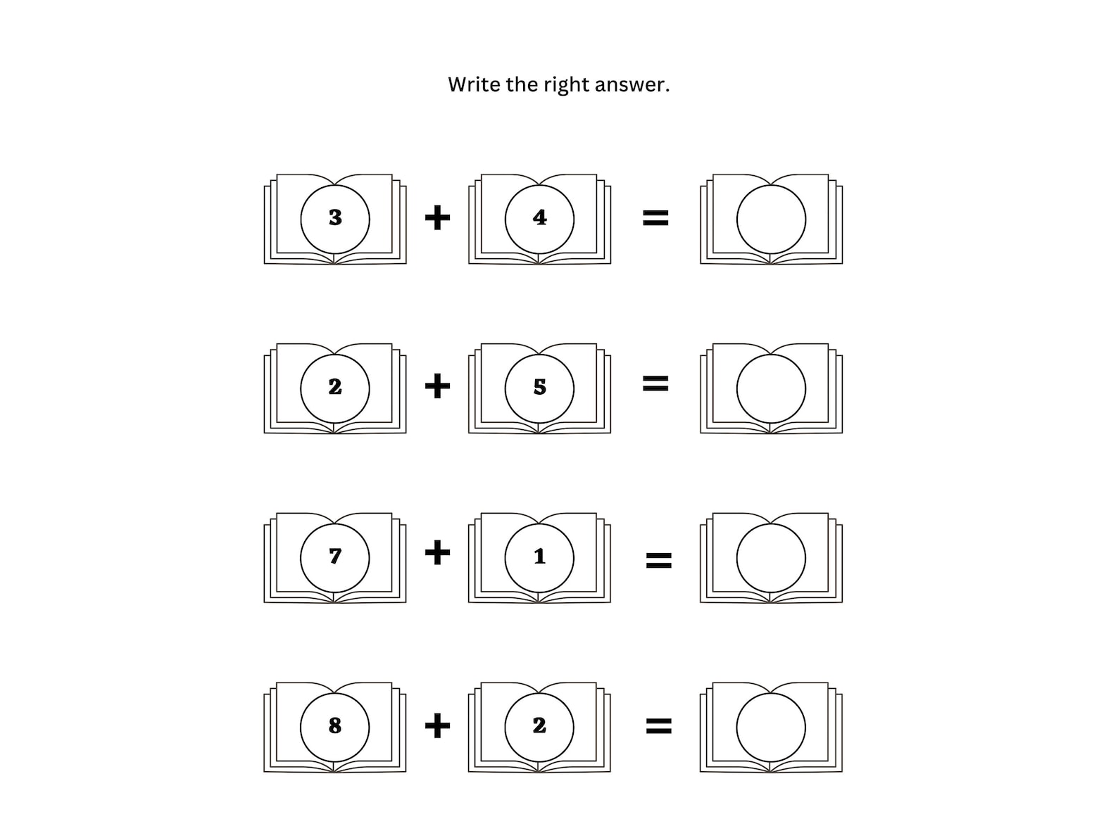 Math Worksheets for Kids 1st Grade Kindergarten Math First Grade Math ...