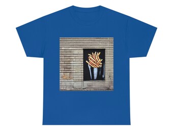 French fries t-shirt Banksy