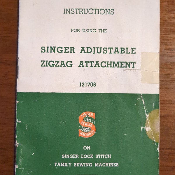 Zigzag Attachment Etsy