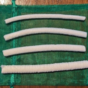 Wool Oil Wick for Vintage Sewing Machines Including Singers, Various Sizes: 1/8&quot;,  3/16&quot;, 1/4&quot;. 5/16&quot; 3/8&quot;