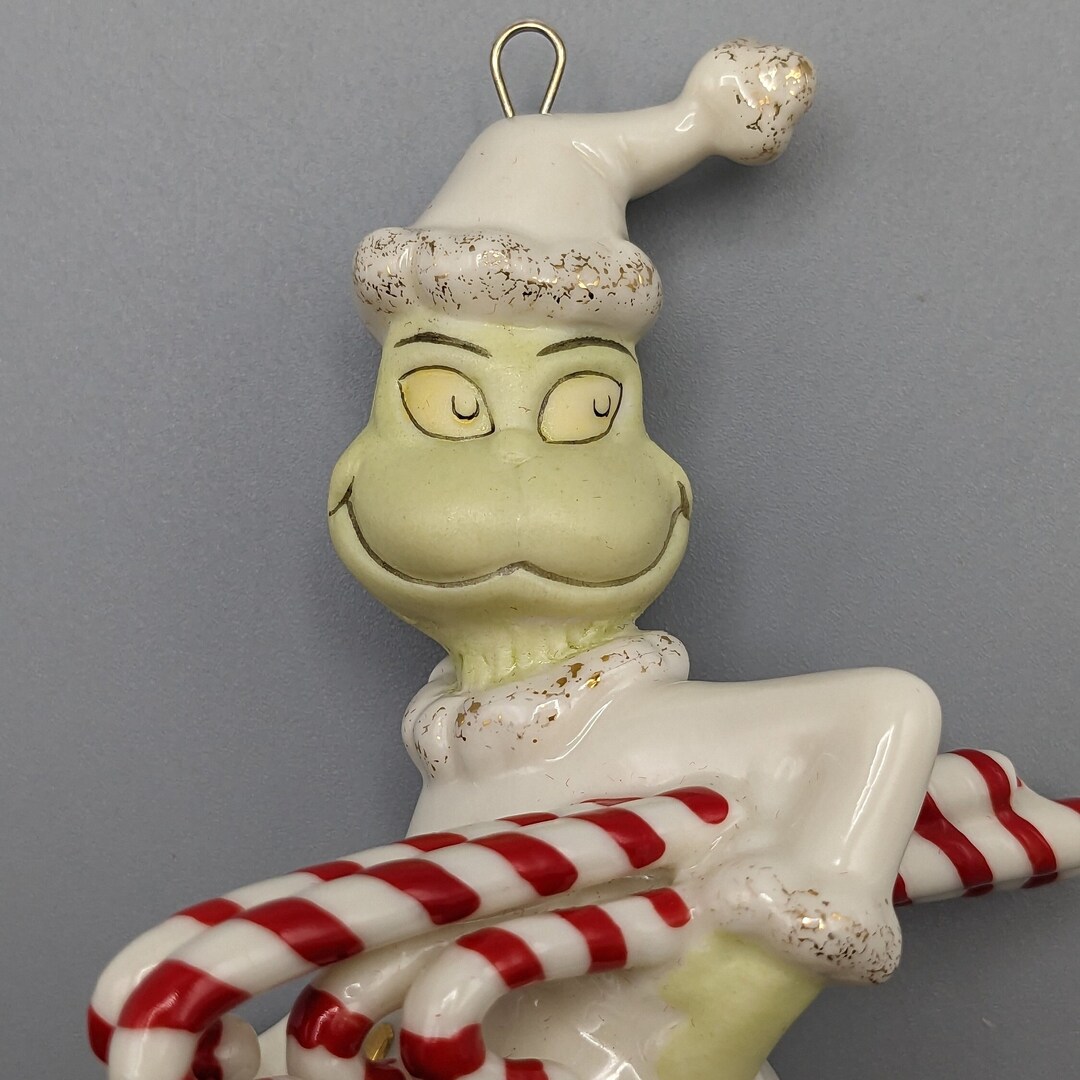 Lenox Grinch sweet Steal Christmas Ornament in Etsy