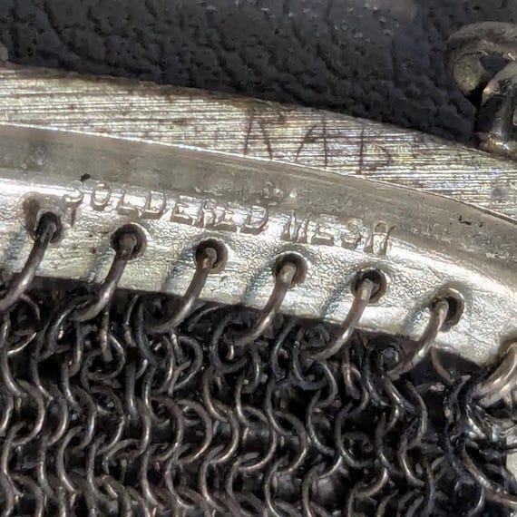 Whiting & Davis Sterling Silver Small (2") Solder… - image 6