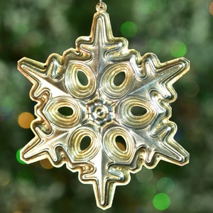 1990-1994 Gorham Sterling Silver Snowflakes