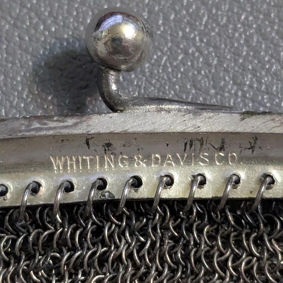 Whiting & Davis Sterling Silver Small (2") Solder… - image 2
