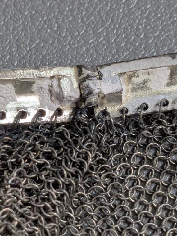 Whiting & Davis Sterling Silver Small (2") Solder… - image 3