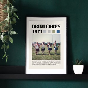 Drum Corps International Snares Tour Poster Digital Download