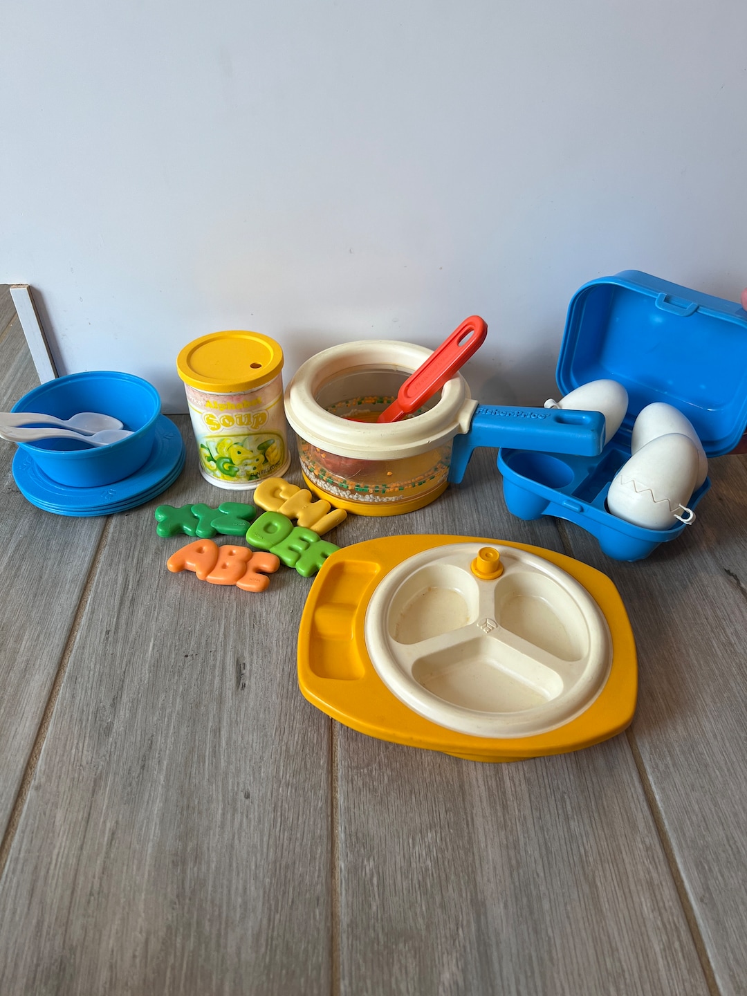 1980s Fisher Price Play Food Etsy
