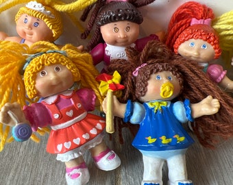 1980s Cabbage Patch doll figurines