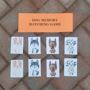 Dog Memory Game