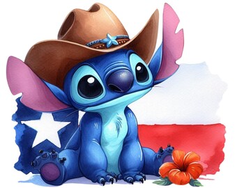 Texas Character Clipart PNG Bundle | Cowboy Hat Sublimation Png | Texas Shirt | Instant Download