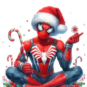 Spider-Man Autocollant Arbre de Noël - Autocollant PNG Télécharger