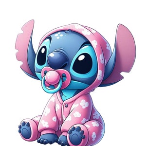 Stitch Png. Set of 8 Adorable High Quality Images, Ready to Download ...