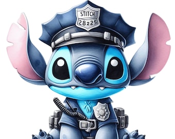 Police png. Set of high resolution images. Instant digital download. Png format.