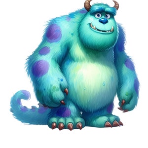 Three Foot Monster Set of High Resolution Images. Instant Digital Download. Png Format. - Etsy