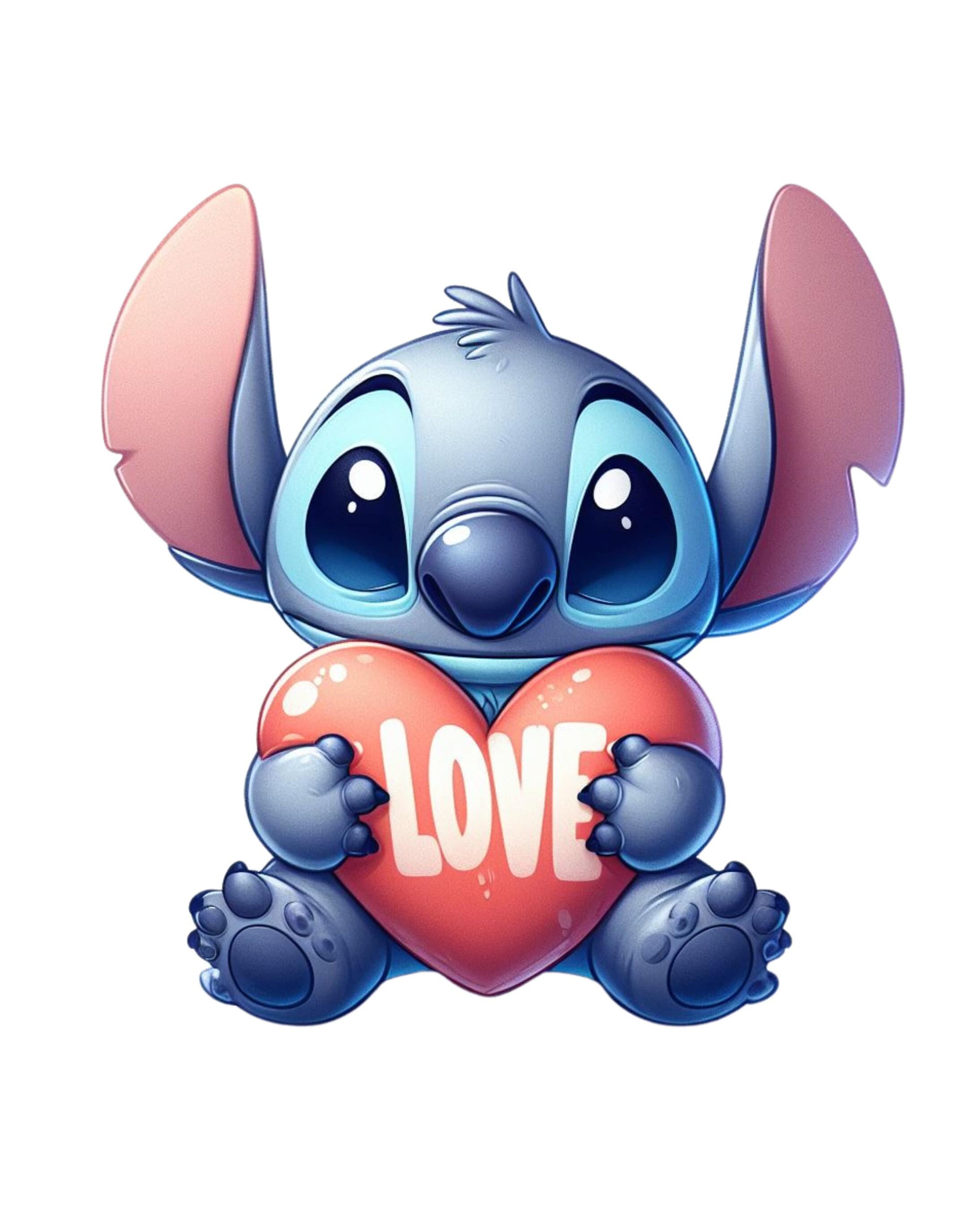 Stitch Png. Set of 6 Adorable Stitch .instant Download - Etsy UK