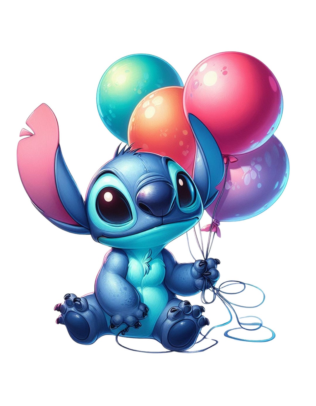 Stitch Png. Set of 10 Adorable Stitch .instant Download - Etsy UK