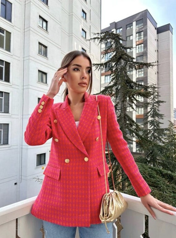 Joules horatia tweed blazer deals