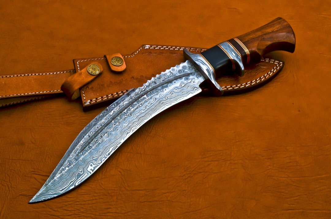 Hand Kukri Knife With Sheath Bushcraft Kukri Knife Etsy