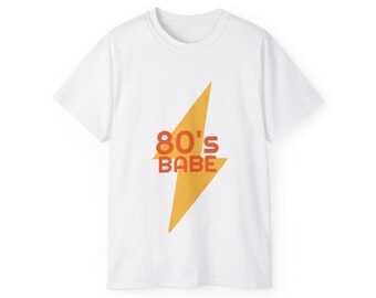 Vintage 80's Cotton Tee, Retro Graphic Tshirt, Unisex Summer Shirt, Classic Tee, Hipster Shirt, Cool Graphic Tee, Cotton Tee Gift