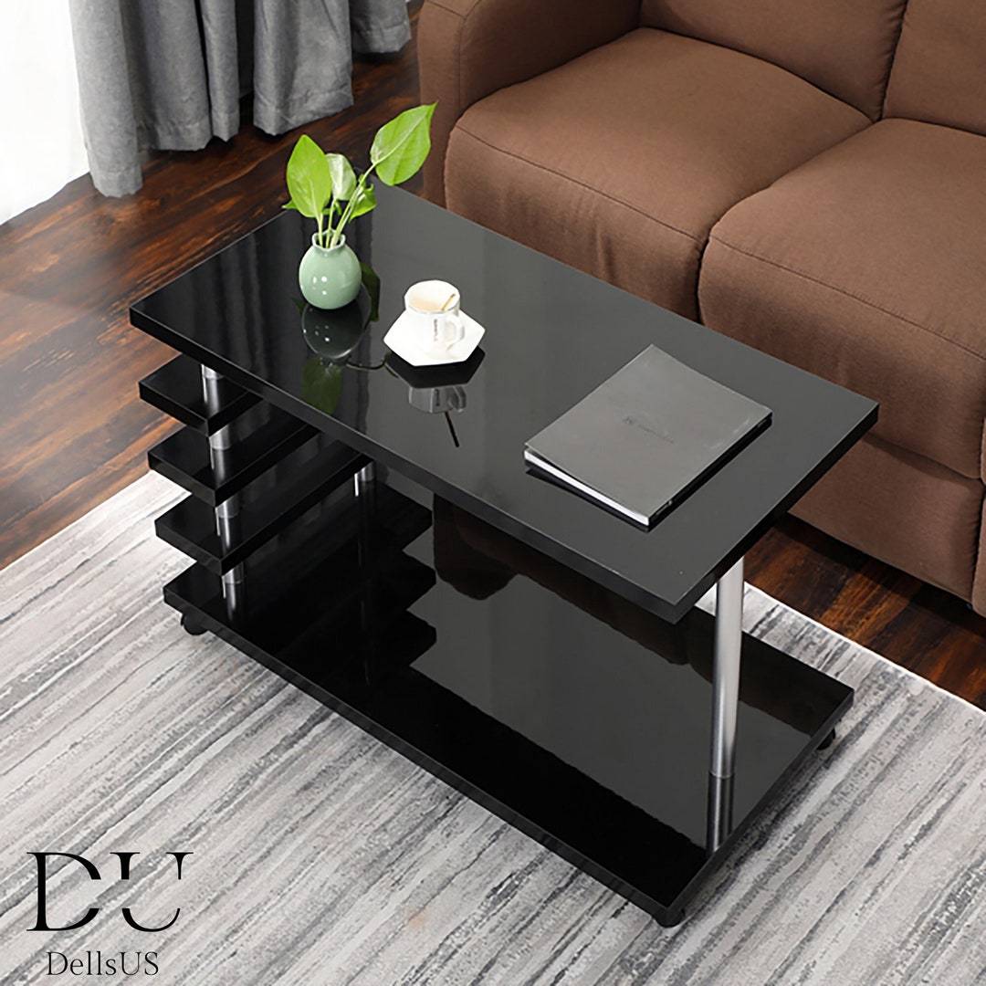 Modern Highgloss Coffee Table for Versatile Use in Living Etsy
