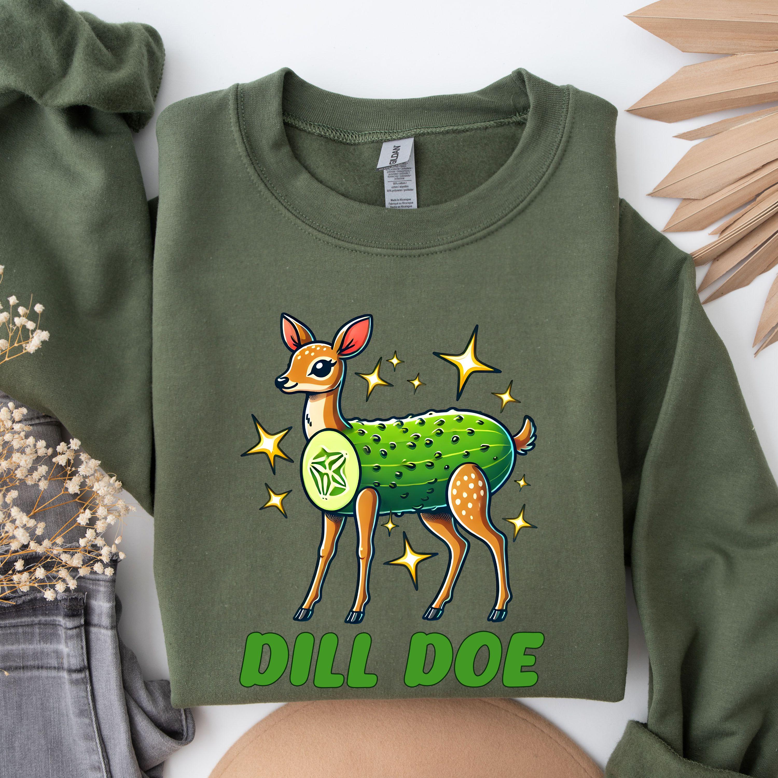Dill Doe Shirt: Funny Pickle Pun Tee, Foodie Gift - Etsy