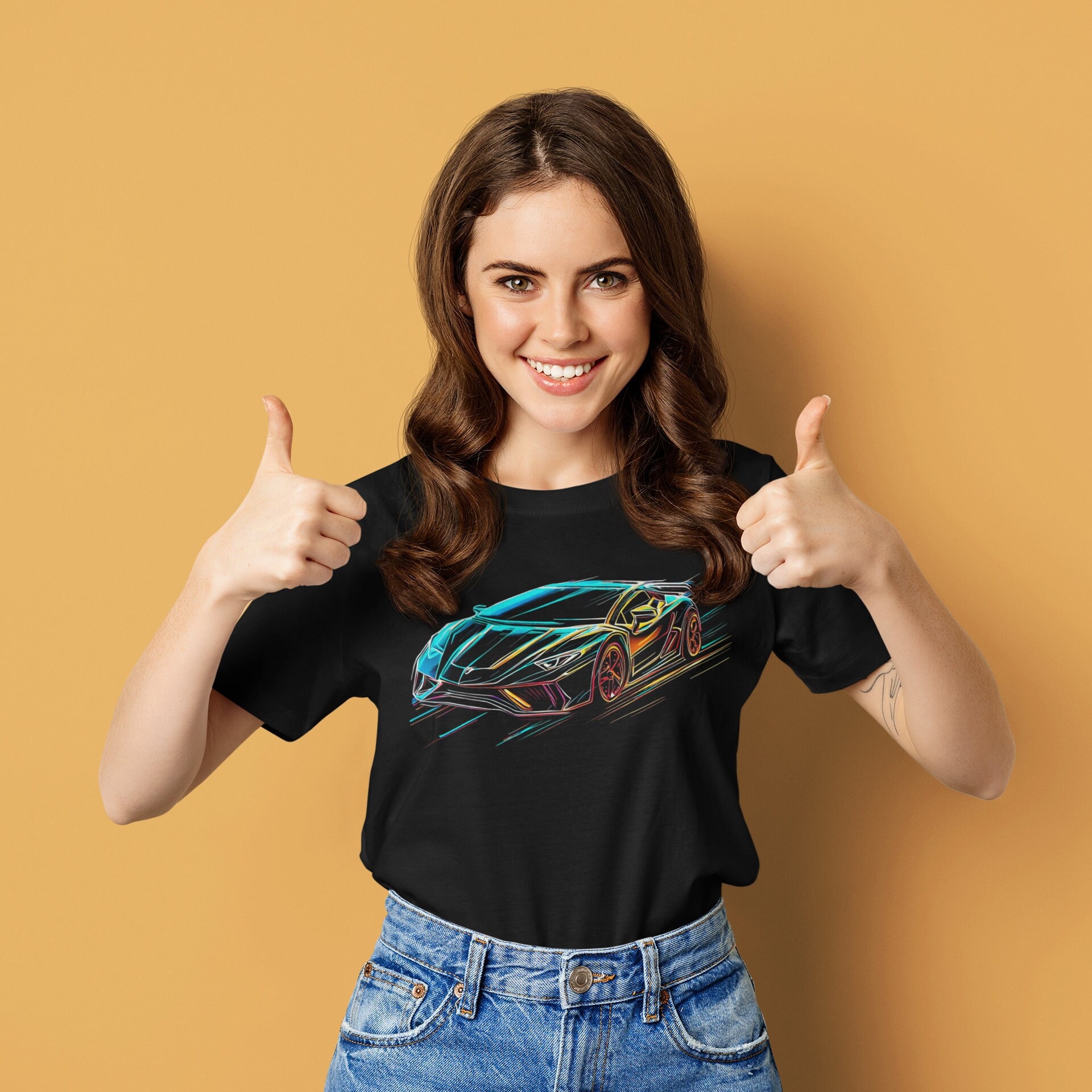 Car Shirt Sports Car Supercar Car Guy Gift for Him Racing Etsy