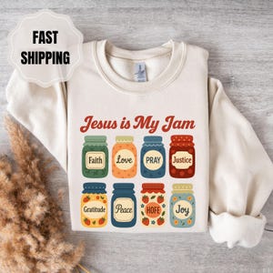 Jesus Is My Jam, Christian Shirt, Jesus Shirt, Christian Gift, Jesus Christ Shirt, Gift For Christian, Funny Jesus Shirt, Christian Mom Gift