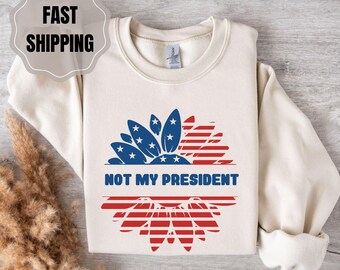 Not My President Shirt: Political Protest Tee, Freedom of Speech