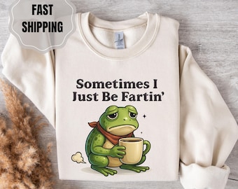 Funny Frog Meme Shirt: Quirky Cartoon Graphic Tee