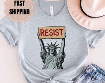 Widerstands-Shirt: Freiheitsstatue, Aktivist-T-Shirt