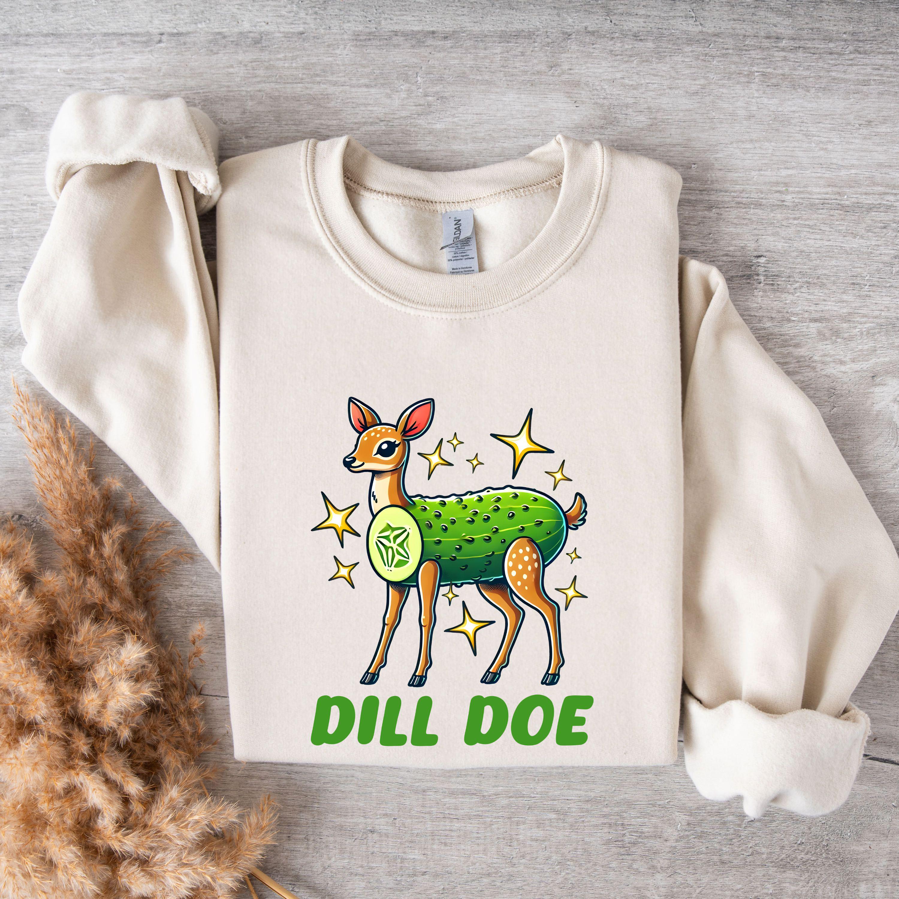 Dill Doe Shirt: Funny Pickle Pun Tee, Foodie Gift - Etsy