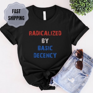 Social Justice Activist-shirt: basis fatsoen, gelijkheid en mensenrechten