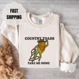 Cowboy Frog T-shirt: Funny Western Froggy Unisex Tee