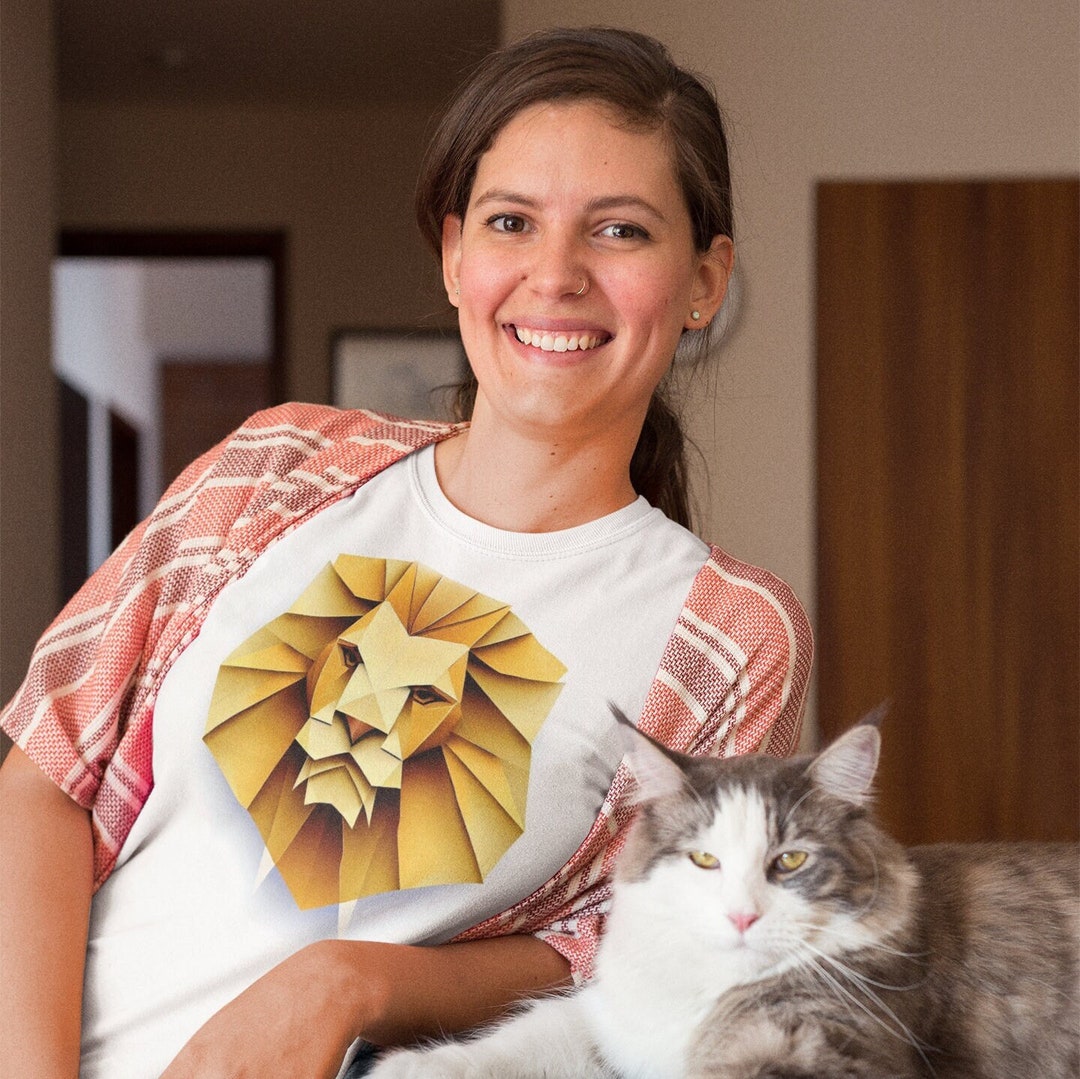 Origami Lion Shirt Animal Shirt Lion King Shirt Animal Kingdom - Etsy ...