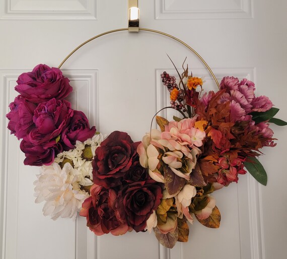 秋の花束リース - Etsy 日本