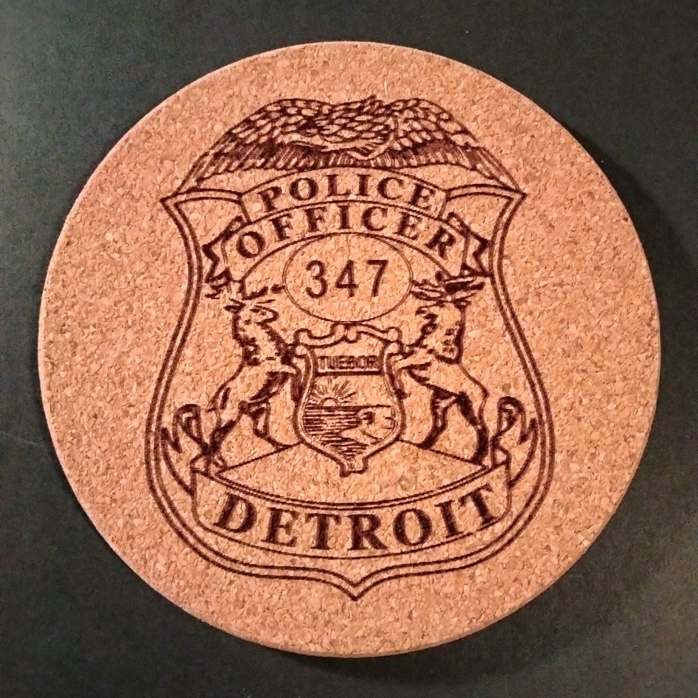 Detroit Police Badge - Etsy Canada