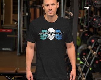 Gay MLM Pride More Than Skin Deep Skulls Género Neutral Camiseta de manga corta / Gay MLM Pride Shirt / Sutil Gay MLM Apparel