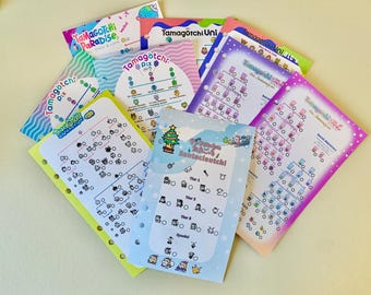 V-Pet Dex, No Binder, Tamagotchi & Digimon Roster Checklist, Guide, Booklet, Virtual Pet Tracker,