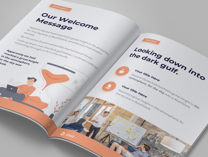 600+ Page Minimal Clean Investor Presentation Pitch Deck Pack - Smooth Fully Editable Animated Template - Canva Business Powerpoint Template image 8