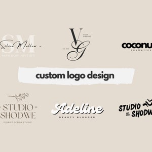 I Will Create a Professional Custom Logo Design for your Business - Versatile Style Branding - Customisable Handmade Graphic Designer Expert