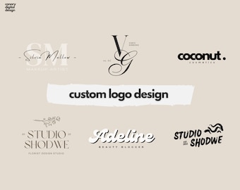 I Will Create a Professional Custom Logo Design for your Business - Versatile Style Branding - Customisable Handmade Graphic Designer Expert