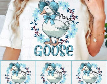 Bundle Mama Goose Png, Mama Silly Goose Png, Coquette Mama Png, Happy Mother's Day Png, Mother's Day Gift, Nana Goose Png, Mimi Goose Png