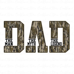 Dad The Man The Myth The Legend Png, Retro Hunter Dad Png, Deer Hunting Png, Camouflage Hunting Png, Camo Dad Png, Father&#39;s Day Png
